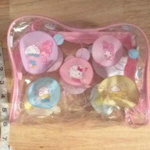 Sanrio Clear Vinyl Pouch with handle